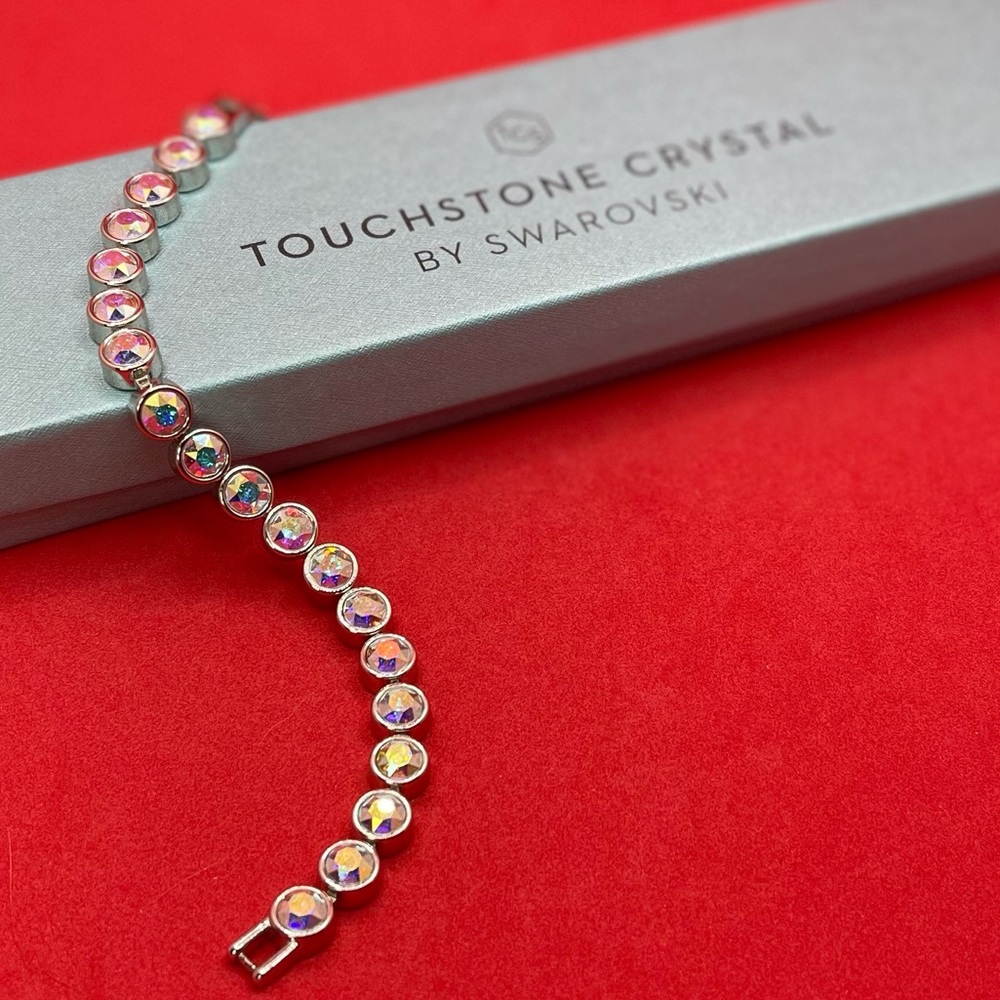 Touchstone Crystal Aurore Boreale Ice Bracelet